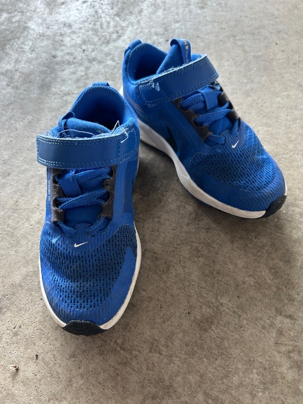 Nike Kids Royal Blue Velcro Athletic Sneakers